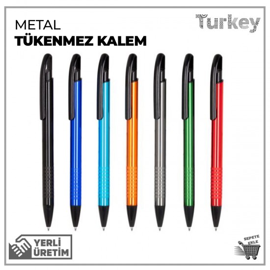 Metal Tükenmez Kalem